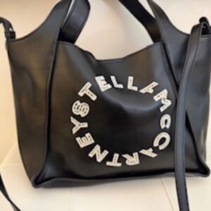 Stella McCartney Black Large Crossbody